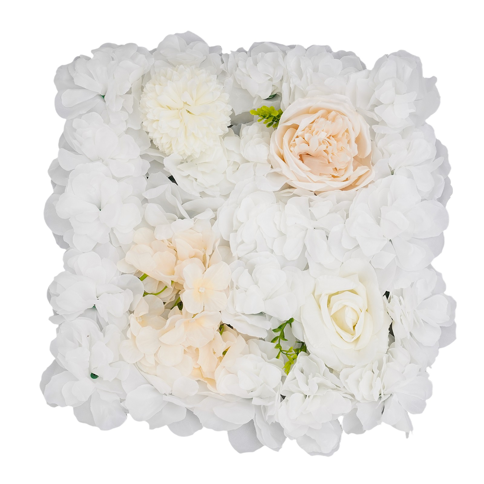 Artificial Flower Wall Panels, Artificial Flower Wall Backdrop, 12PCS Panels