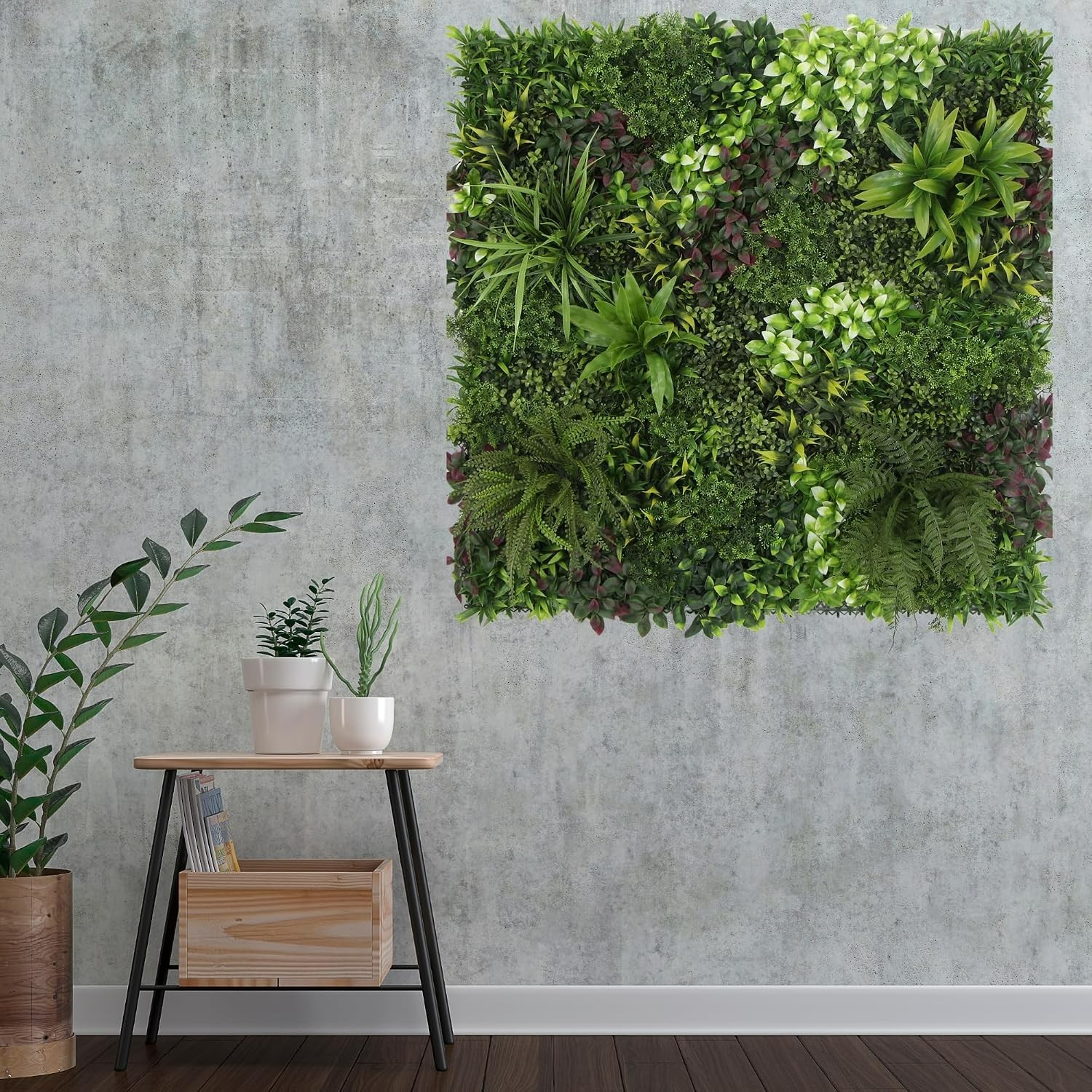 Lightweight 40″x40″ Artificial Greenery Panel – Perfect for Indoor & Outdoor Use