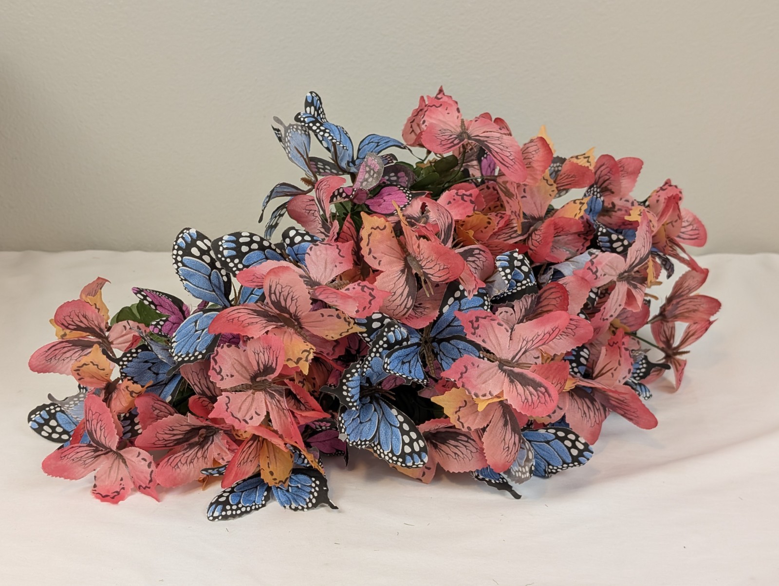 10pc Artificial Butterfly Floral Picks Bouquet Stems Spring Summer Home Decor