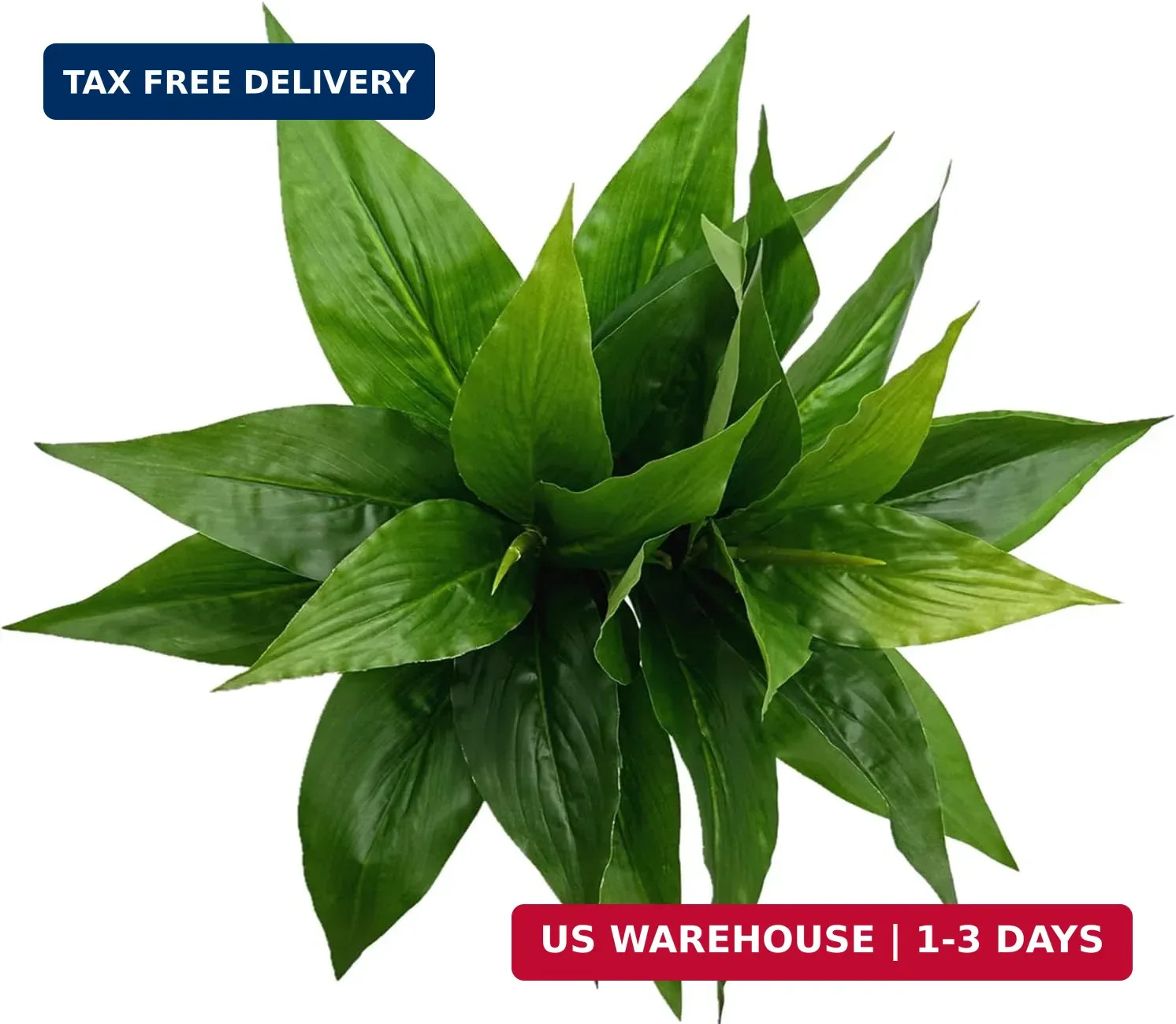 Artificial Agave Fake Plant, 10 Inches Faux Shrubs Bushes Plants for Indoor Outd