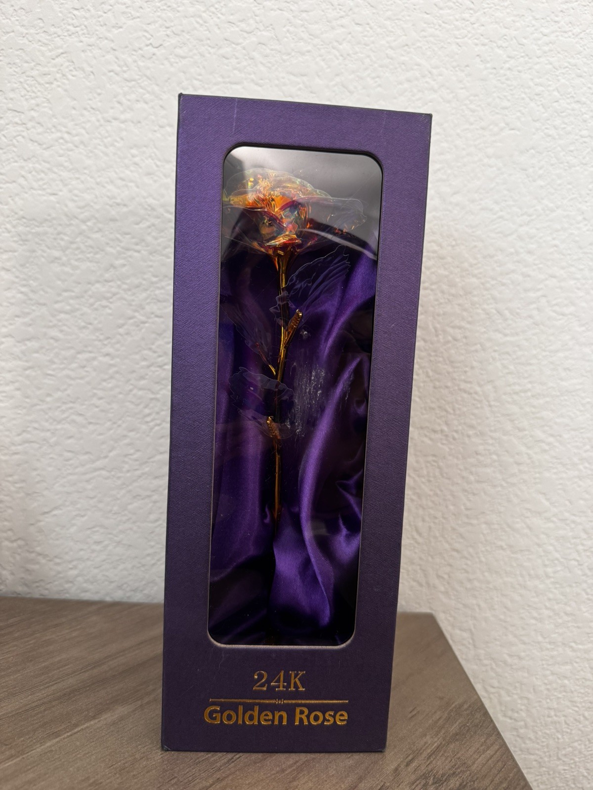 24k Gold Plated Foil Rose