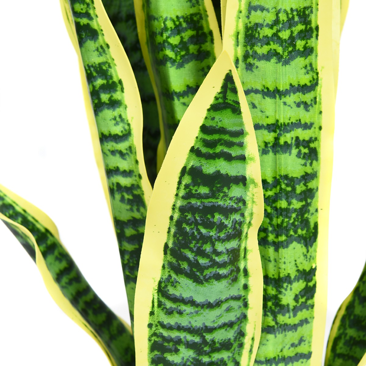 Costway Artificial Snake Plant 35.5″ Fake Sansevieria Indoor/Outdoor Decoration
