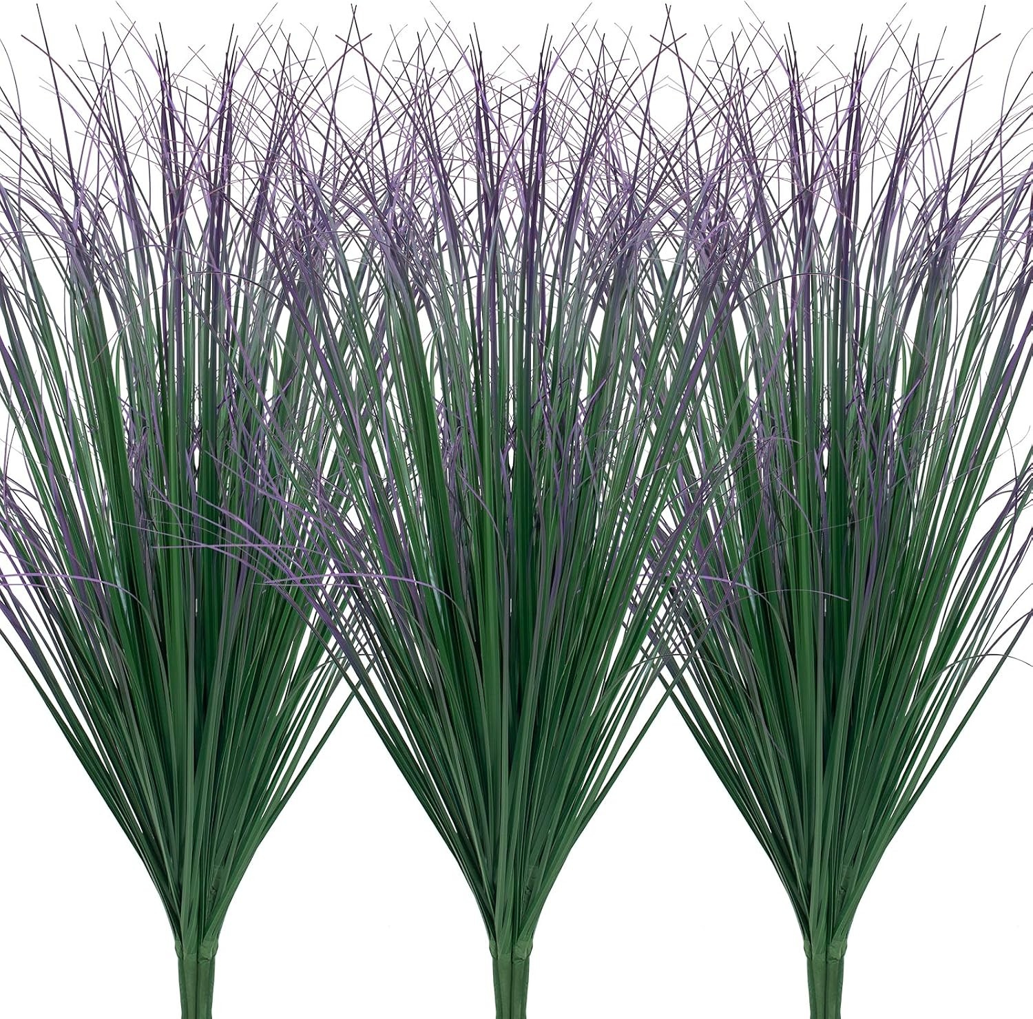 24 Pcs Artificial Wheat Grass, Tall Faux Shrubs for Outdoor Indoor US