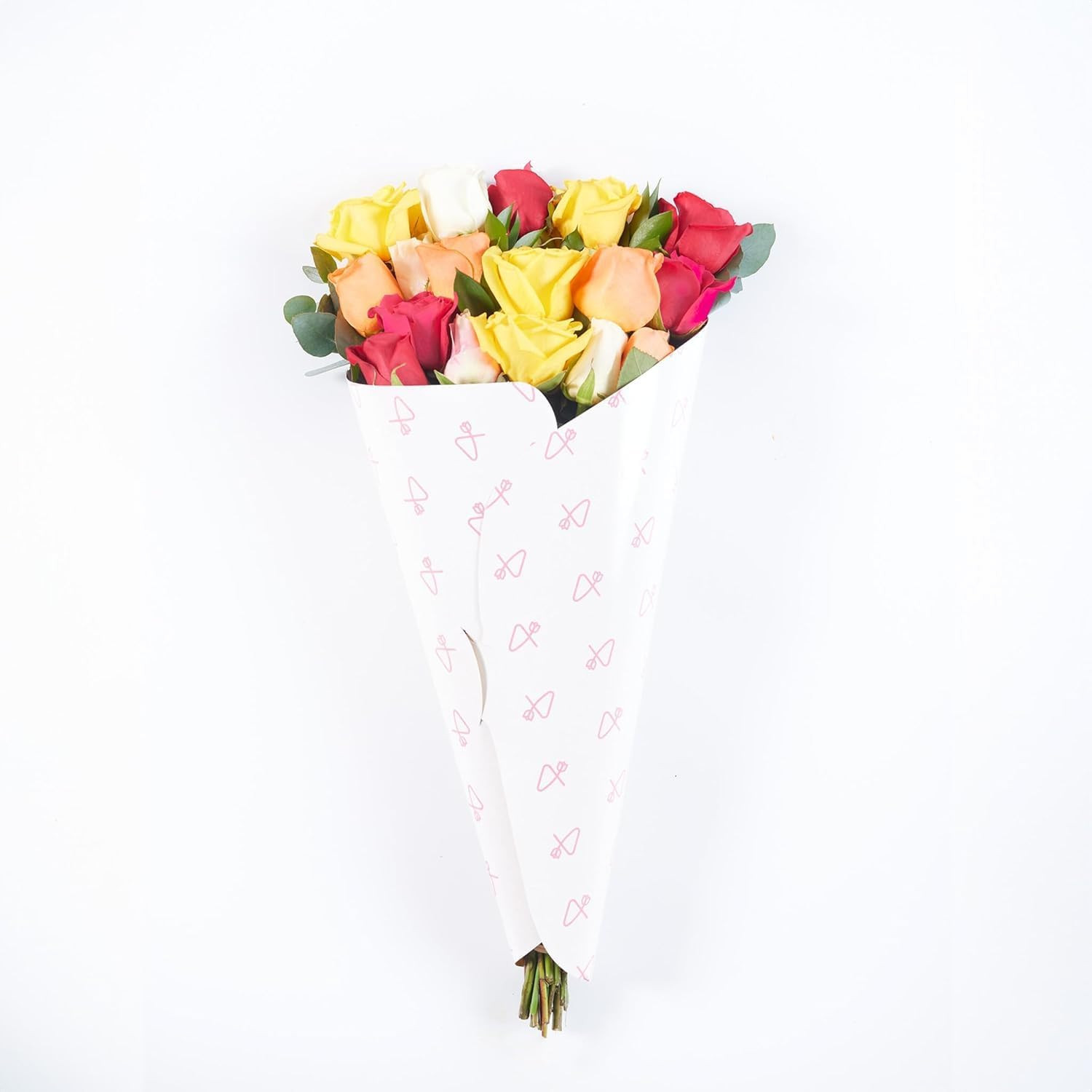 Fresh Flowers Bouquet – 24 Handpicked Roses for Mothers Day, Birthday, Anniversa