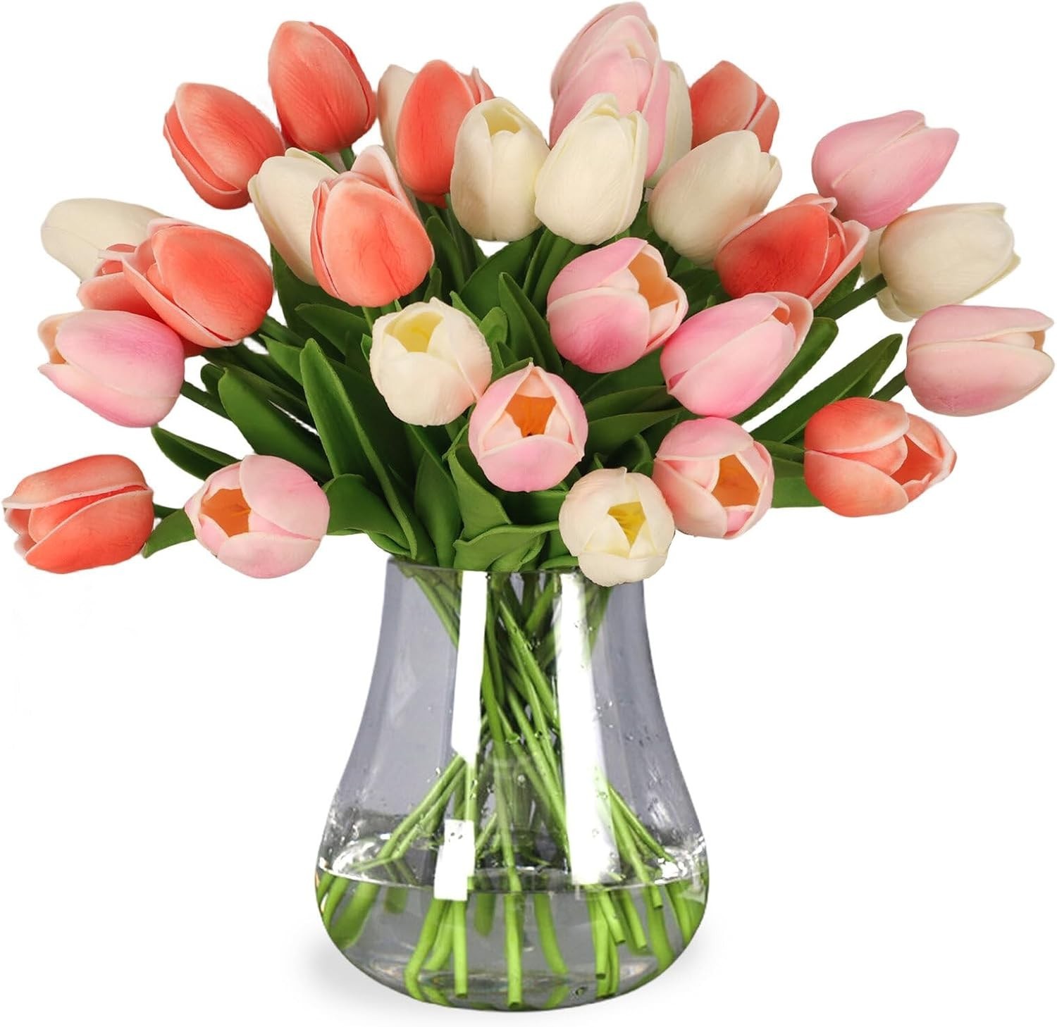 Elegant Faux Tulips Arrangements – Dining Room Decor