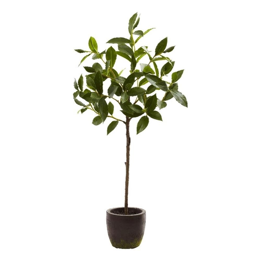 Nearly Natural 29″ Topiary with Decorative Planter in Green