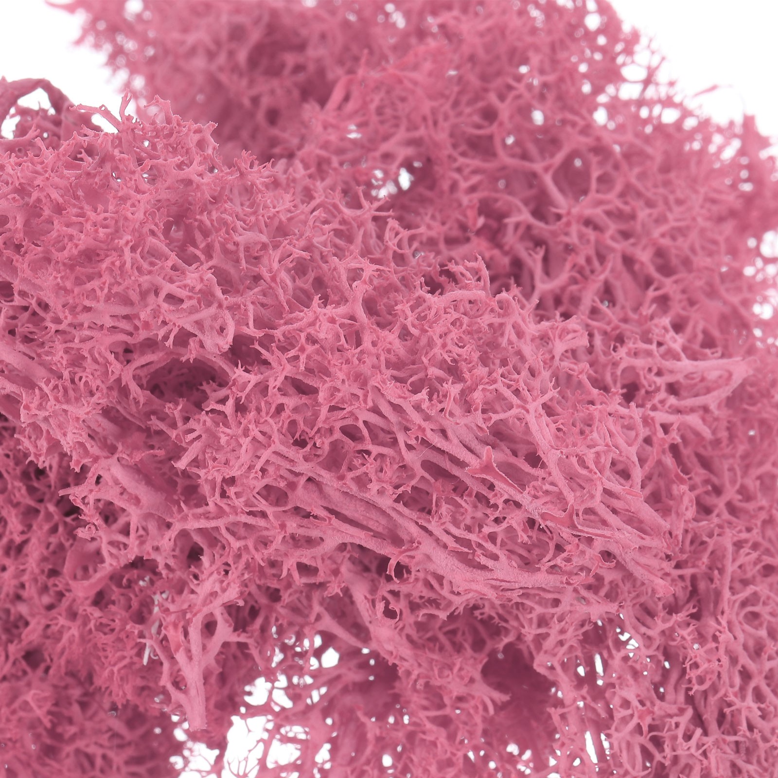 3.5 OZ Fake Moss Decorative Artificial Moss for Potted Plants Crafts, Pink