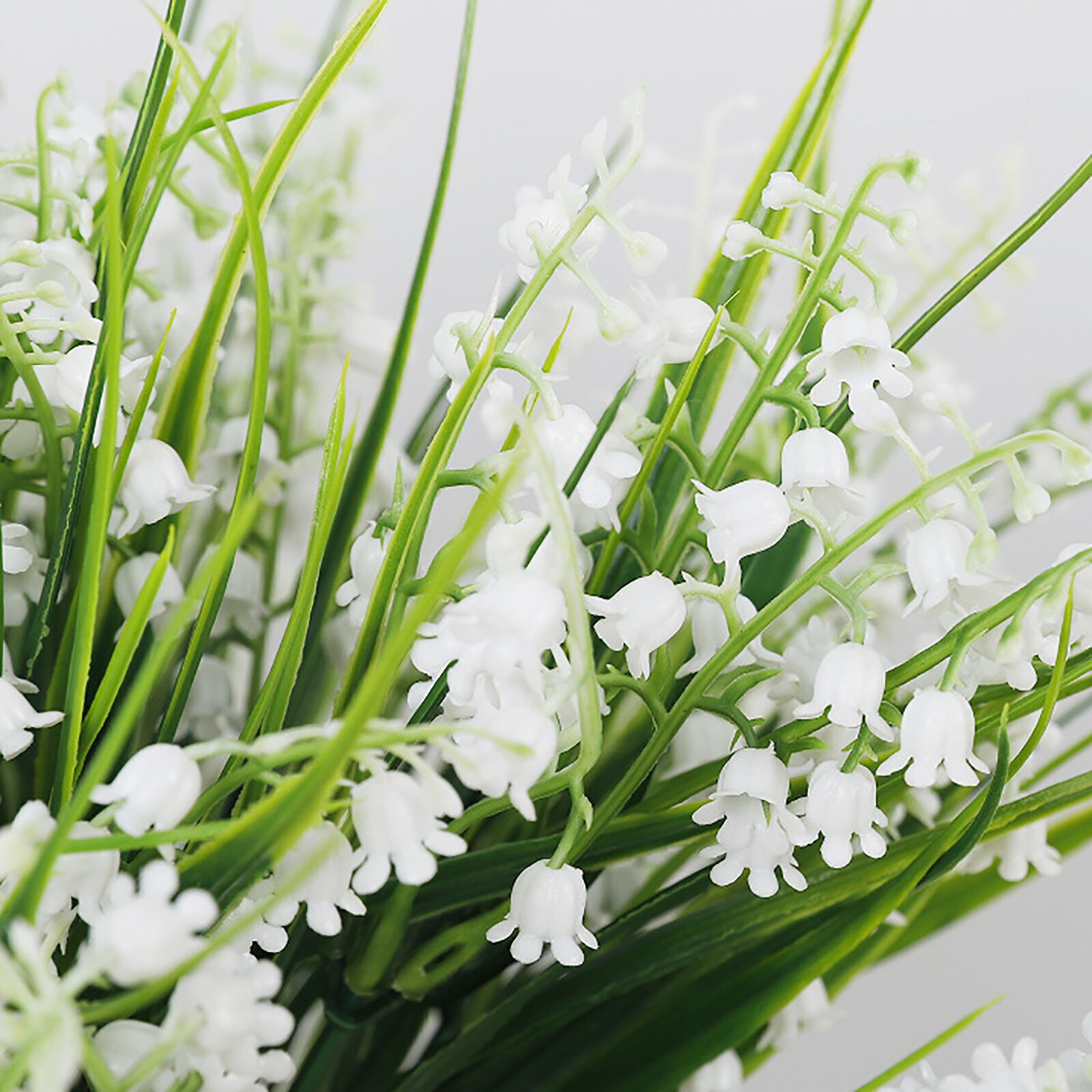 Artificial Flower Fake Bellflower Bouquet Home Decor Flower Arrangements