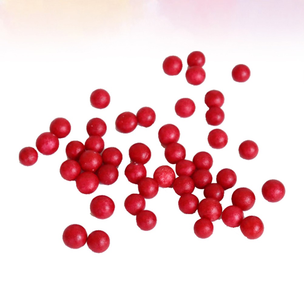 100Pcs Home Berry Decor Red Reusable Artificial Berry for Party and Craft
