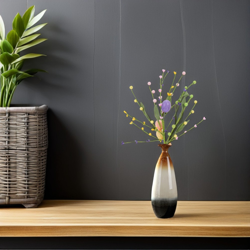 3 PCS Fake Flower Bouquet Decoration Spring Stems Artificial Picks
