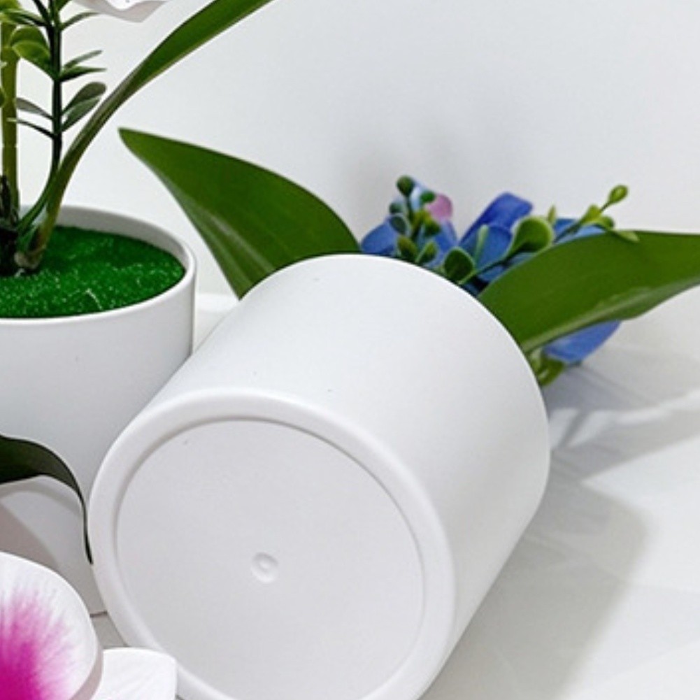 Modern Artificial Phalaenopsis Orchid Plant for Contemporary Decor 38cm
