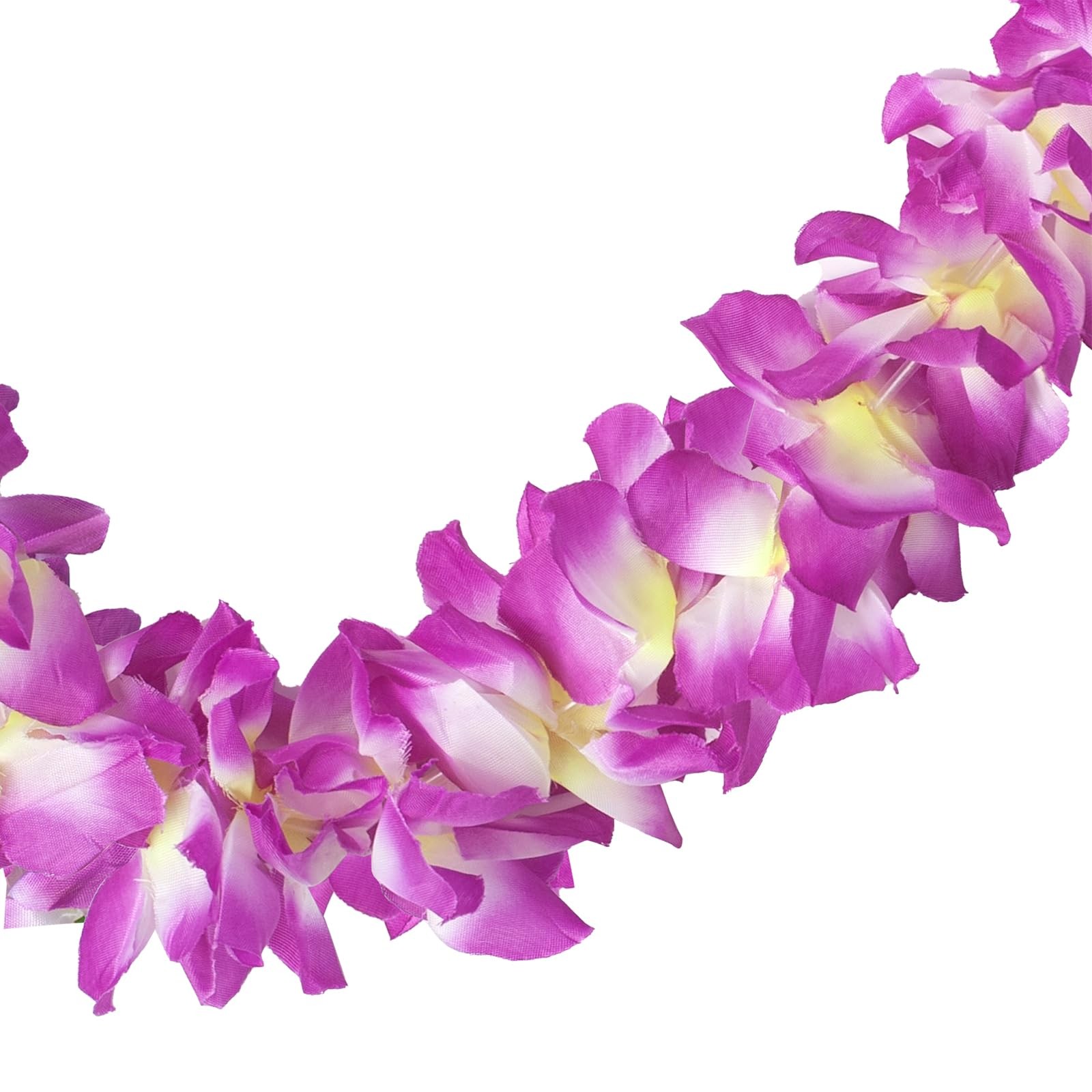 Hawaiian Leis Luau Party Wreath Set – Flower Necklace Headband and Bracelets,…