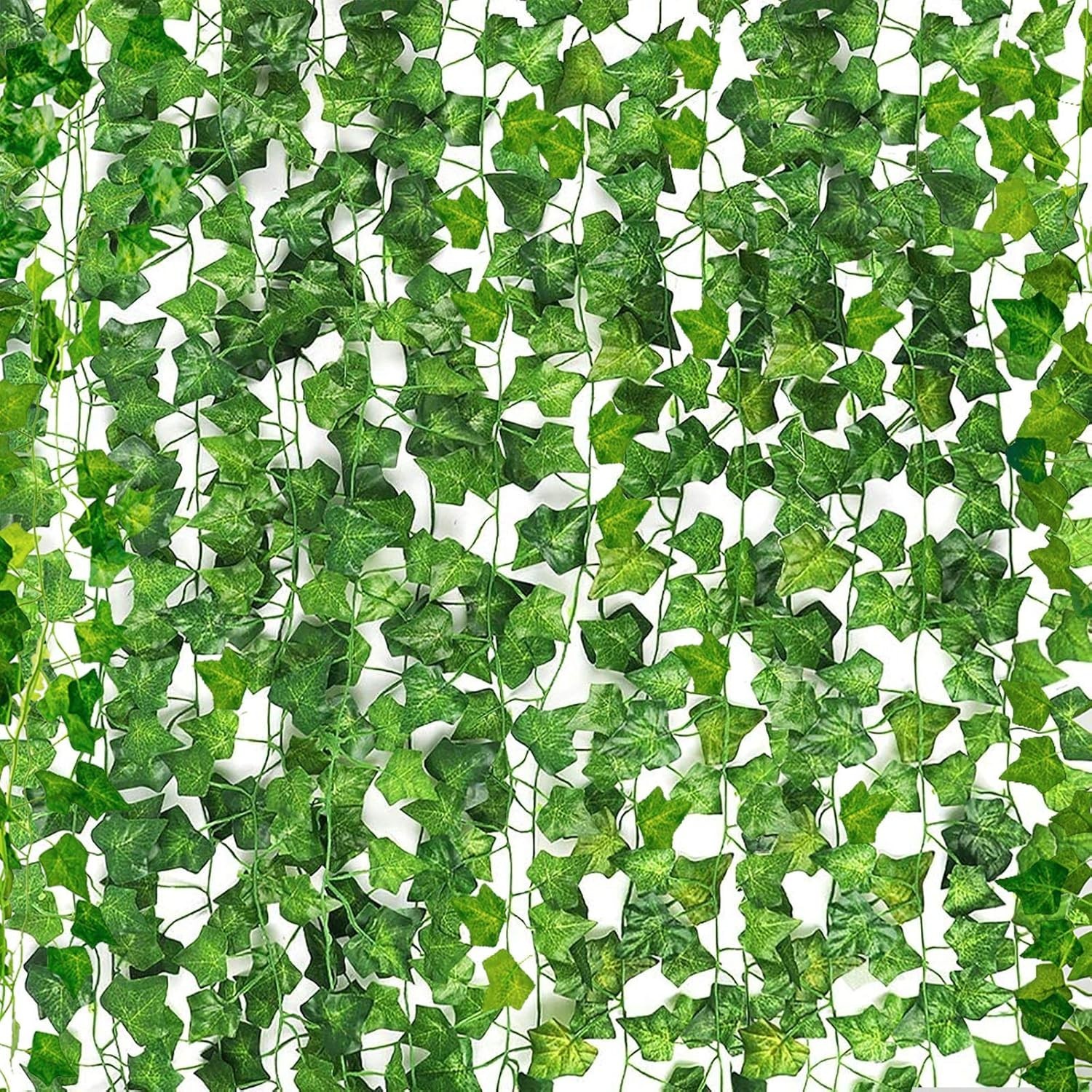 Vivid 158ft Fake Ivy Vines for Stunning Room & Wedding Decoration – 24 Strands
