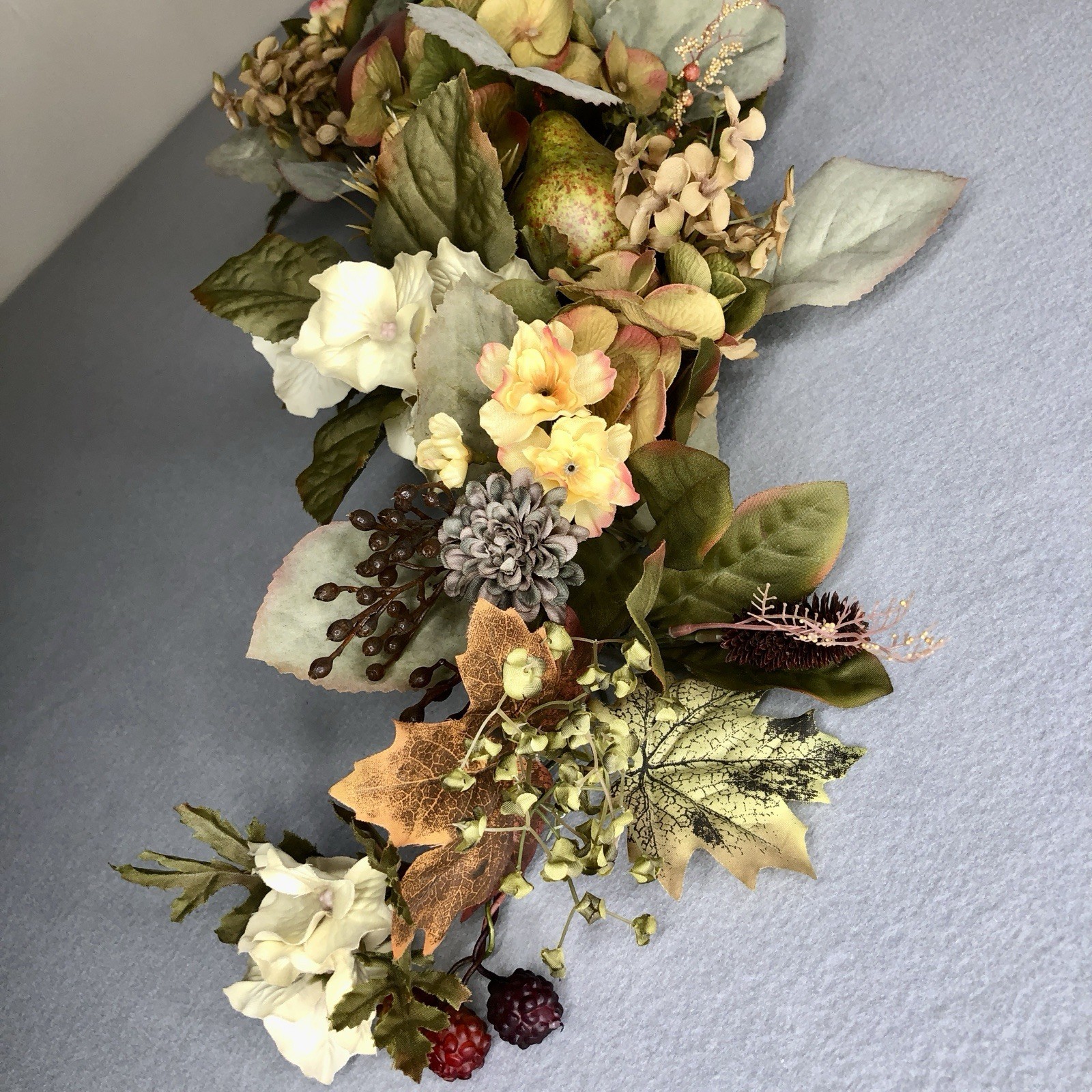 ARCH SWAG Silk Flower Arrangement Floral Garland Archway Transom Cottagecore