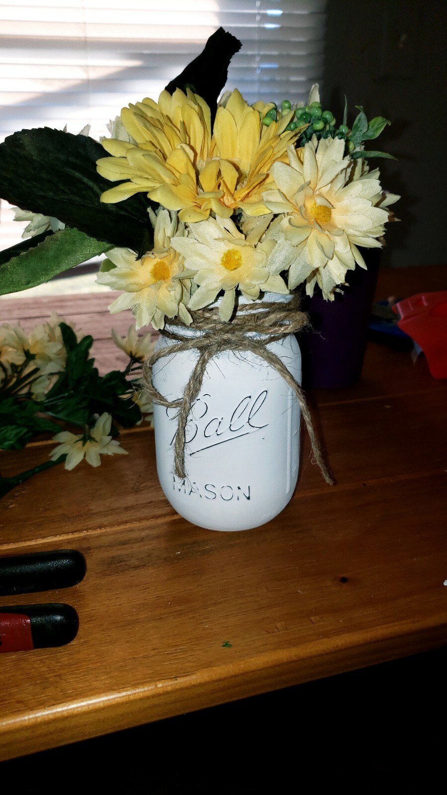 Beautiful Farmhouse Ball Mason Jar Decor pint Sized