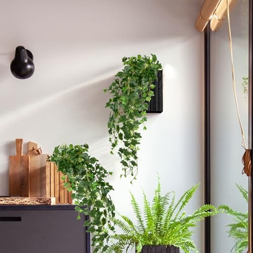 Artificial Hanging Plants 36″ Fake Ivy Vine Faux Ivy Medium-1 Pack Style 2