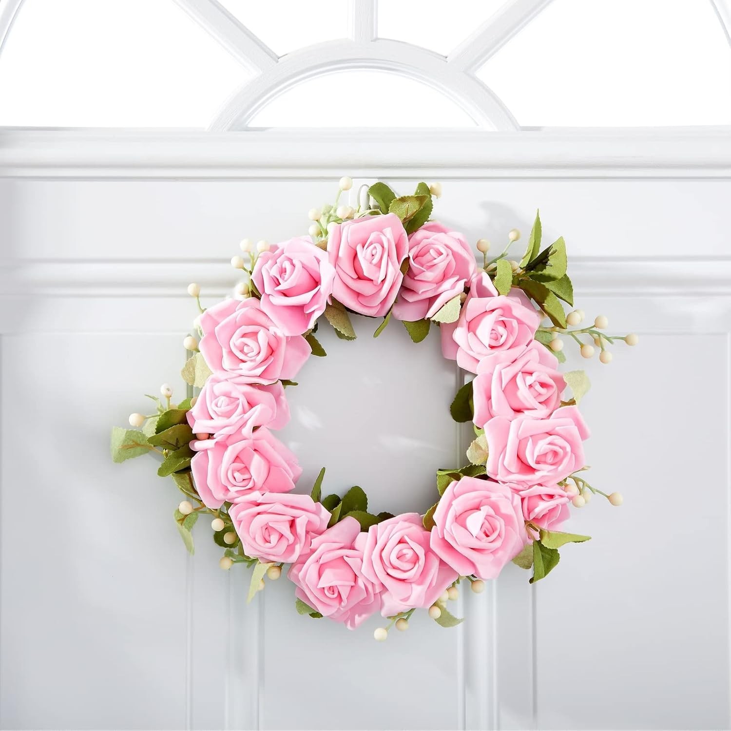 Artificial Flowers Faux Foam Fake Rose Head Bulk for Home Decor Wedding Decorati