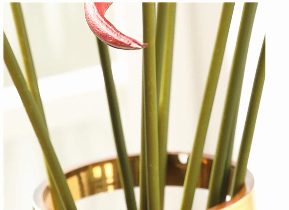 6 Pcs 23″ Yellow Artificial Bird of Paradise Flower Strelitzia Bouquets