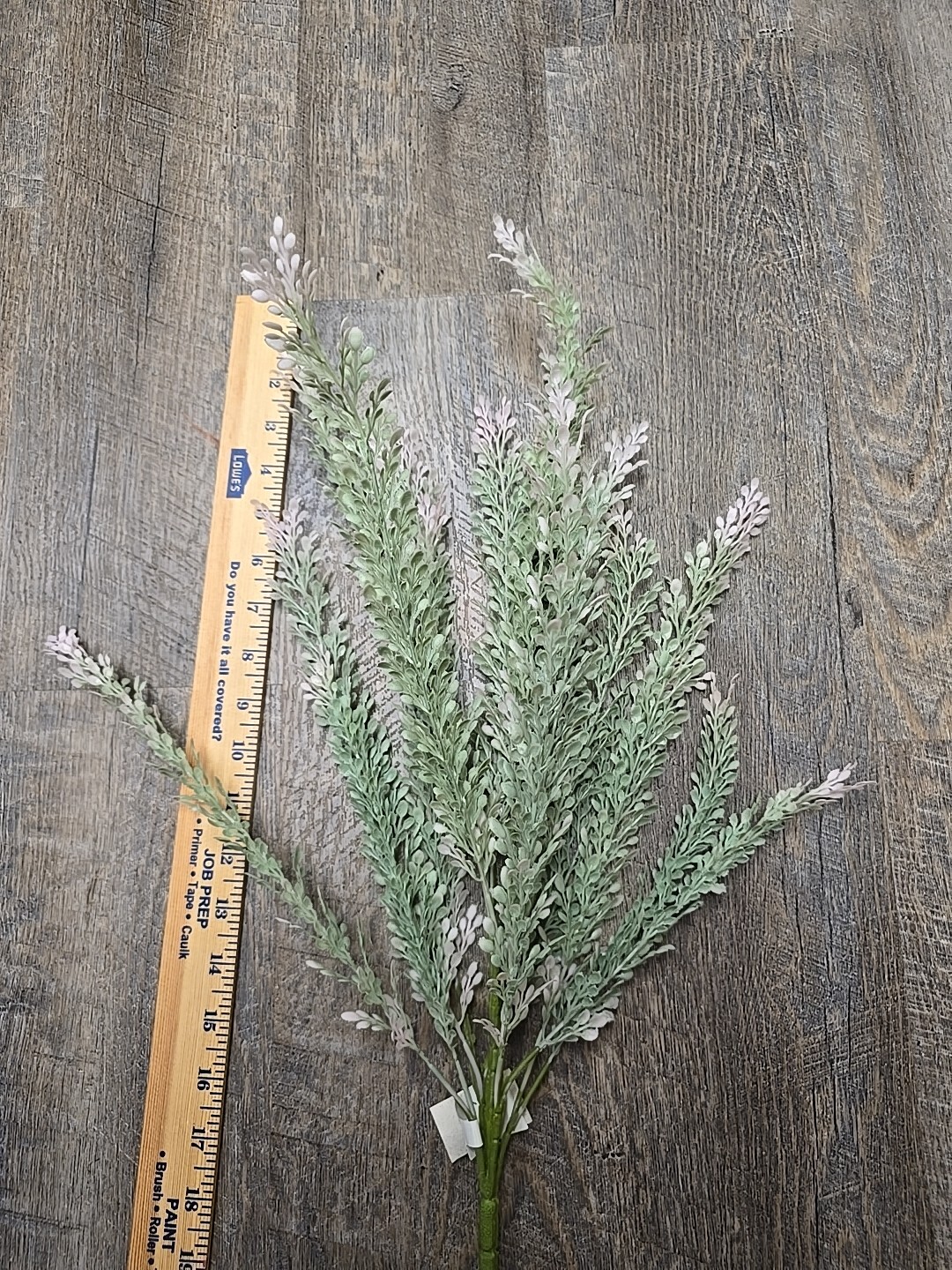 23 INCH REAL TOUCH SOFT GREEN W/PINK FOLIAGE BUSH FLORAL