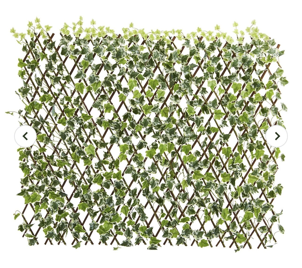 39″ English Ivy Expandable Fence UV Resistant & Waterproof Trellis. Retail $219